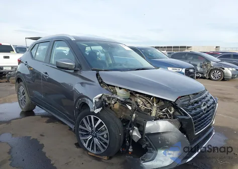 2023 Nissan Kicks Sv Xtronic Cvt from USA, damaged, VIN 3N1CP5CV2PL507527